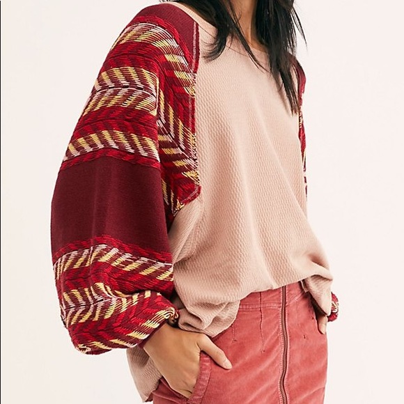 Free People Sweaters - We The Free Rainbow Dreams Swit Knit Sweater